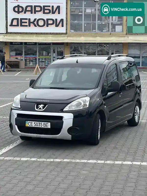 Peugeot Partner 2009, фото з оголошення 1 з 20, VIN VF37B9HTC9J093862