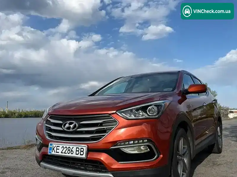 Hyundai Santa FE 2017, фото з оголошення 1 з 20, VIN 5XYZTDLB3HG497134