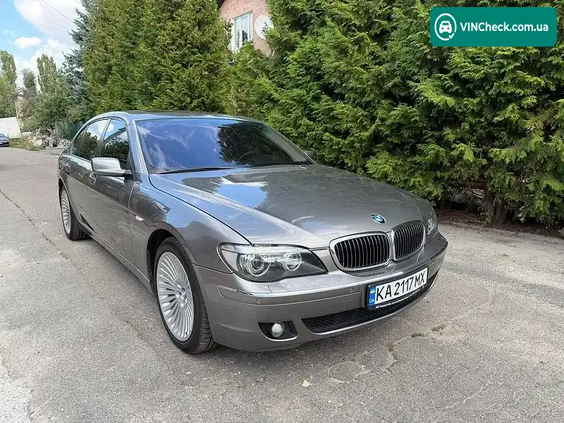 BMW 7 Series 2006, фото з оголошення 1 з 20, VIN WBAHN61080DT50181