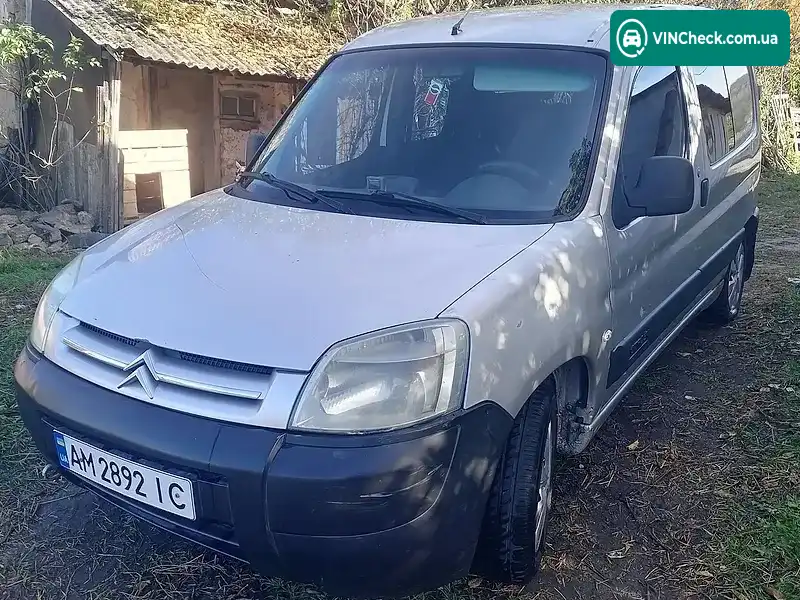 Citroen Berlingo 2003, фото з оголошення 1 з 9, VIN VF7GBKFWB94013806