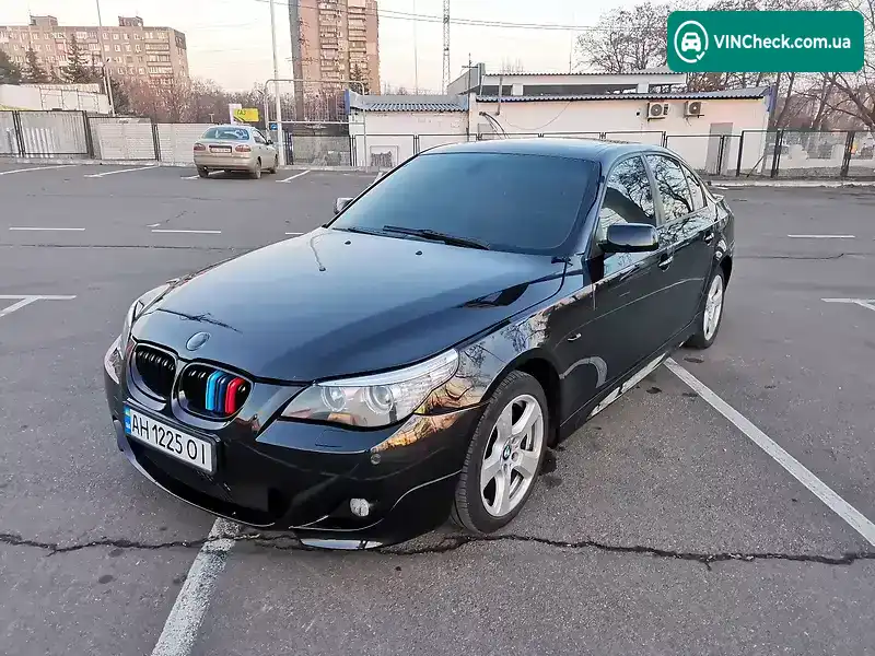 BMW 5 Series 2007, фото з оголошення, VIN WBANV93538CW55375