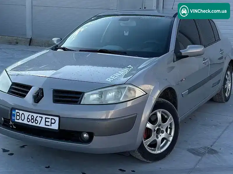 Renault Megane 2004, фото з оголошення 1 з 16, VIN VF1LM0C0H31415983
