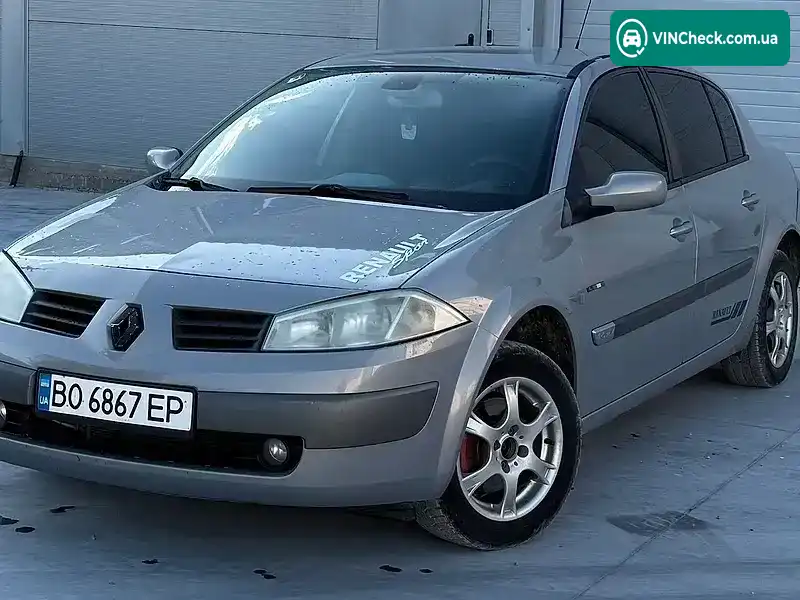 Renault Megane 2004, фото з оголошення 2 з 16, VIN VF1LM0C0H31415983