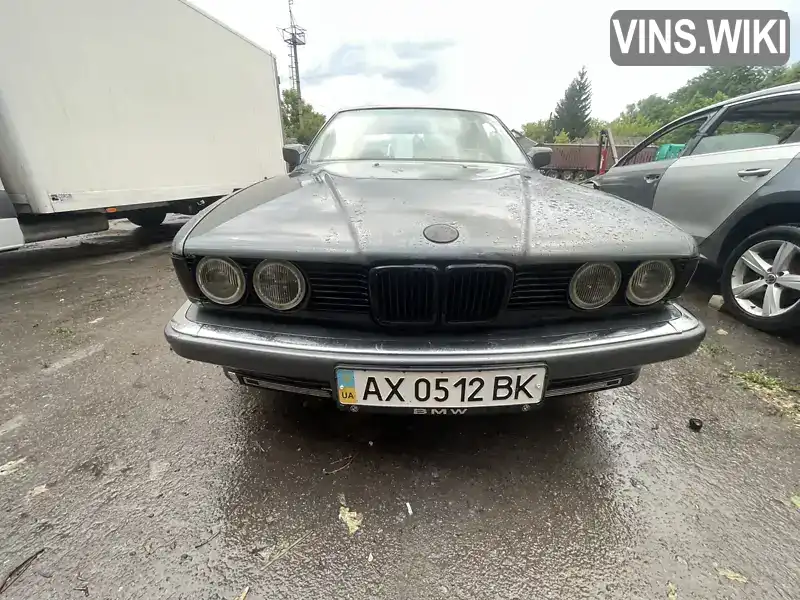 BMW 7 Series 1989, фото з оголошення 2 з 7, VIN WBAGA710703651088