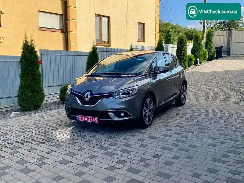Renault Scenic 2017, фото з оголошення 1 з 20, VIN VF1RFA00157226458