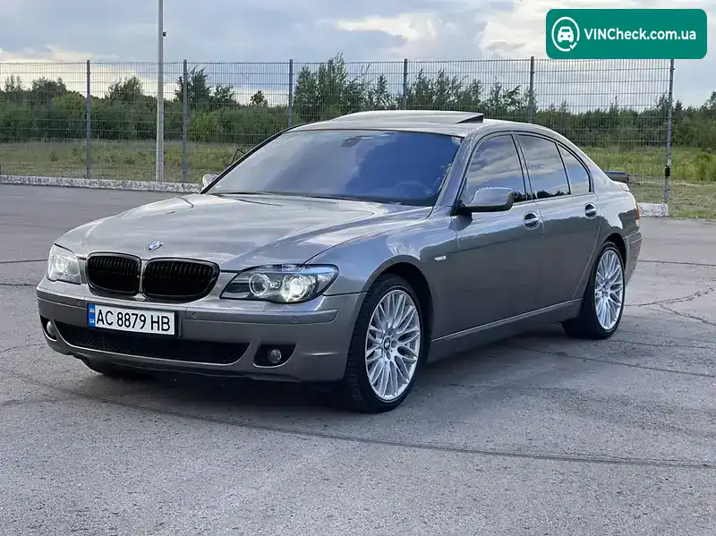 BMW 7 Series 2006, фото з оголошення 1 з 20, VIN WBAHM61030DH92503