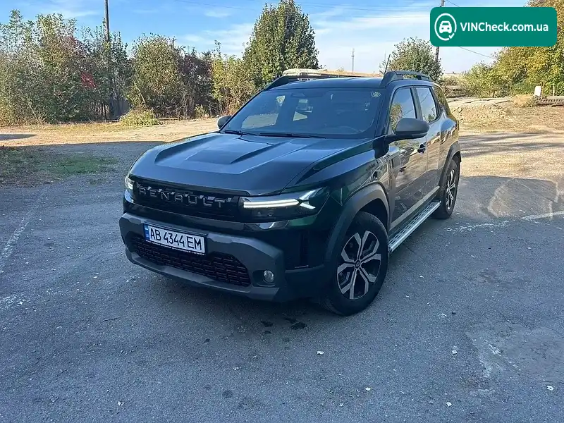 Renault Duster 2025, фото з оголошення 1 з 14, VIN VF1RJF01X75428234