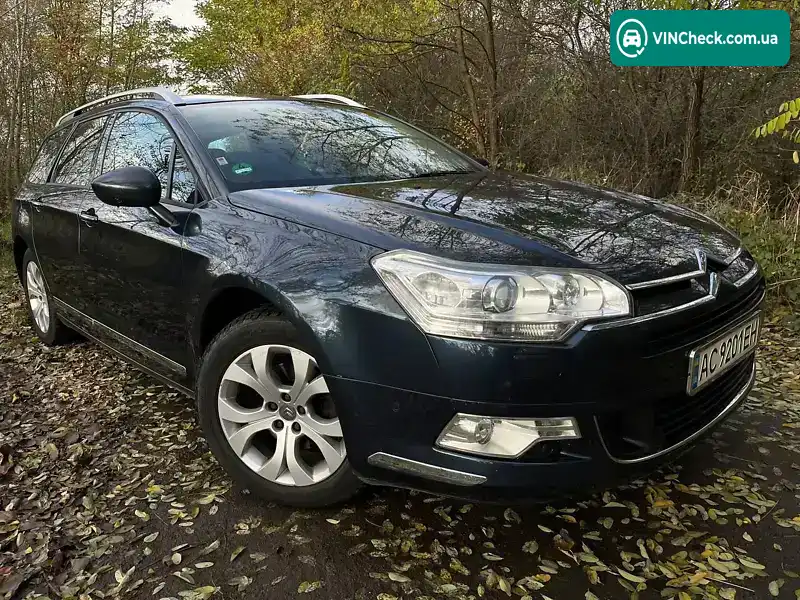 Citroen C5 2010, фото з оголошення 1 з 14, VIN VF7RWRHF8AL509843