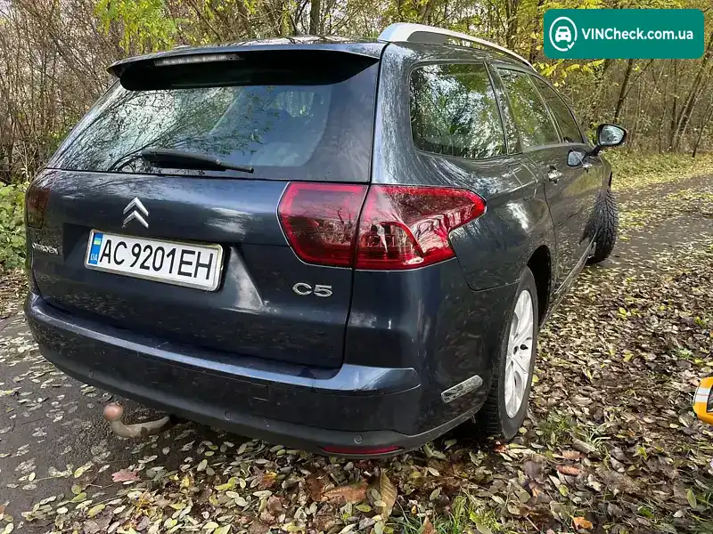 Citroen C5 2010, фото з оголошення 2 з 14, VIN VF7RWRHF8AL509843