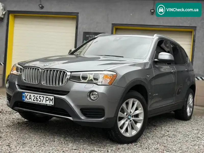BMW X3 2015, фото з оголошення 2 з 20, VIN 5UXWX9C52G0D77295