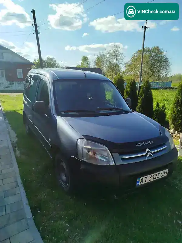 Citroen Berlingo 2009, фото з оголошення 1 з 8, VIN VF7GC9HWC9N014202
