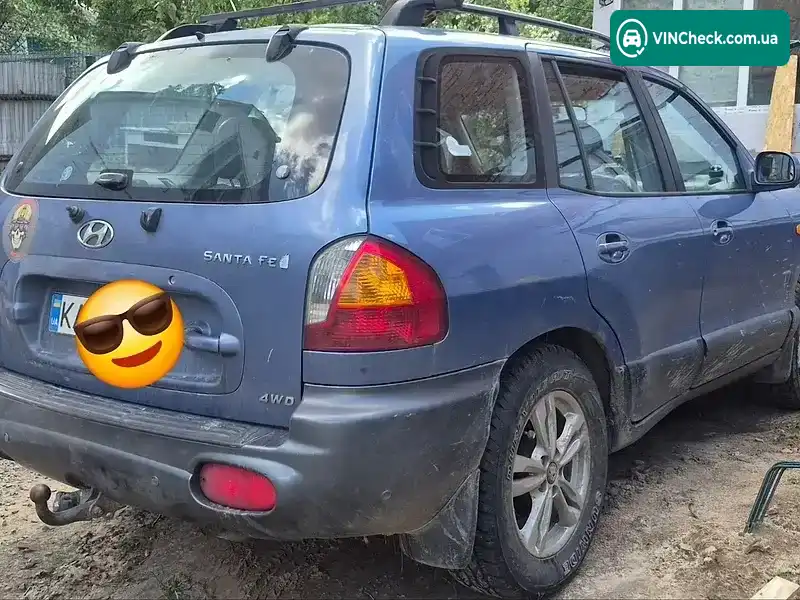 Hyundai Santa FE 2001, фото з оголошення 2 з 4, VIN KMHSC81VP1U067650