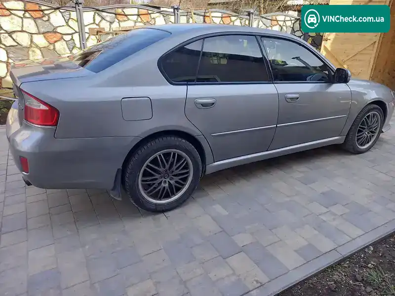 Subaru Legacy 2008, фото з оголошення 2 з 11, VIN JF1BL5LS58G046197