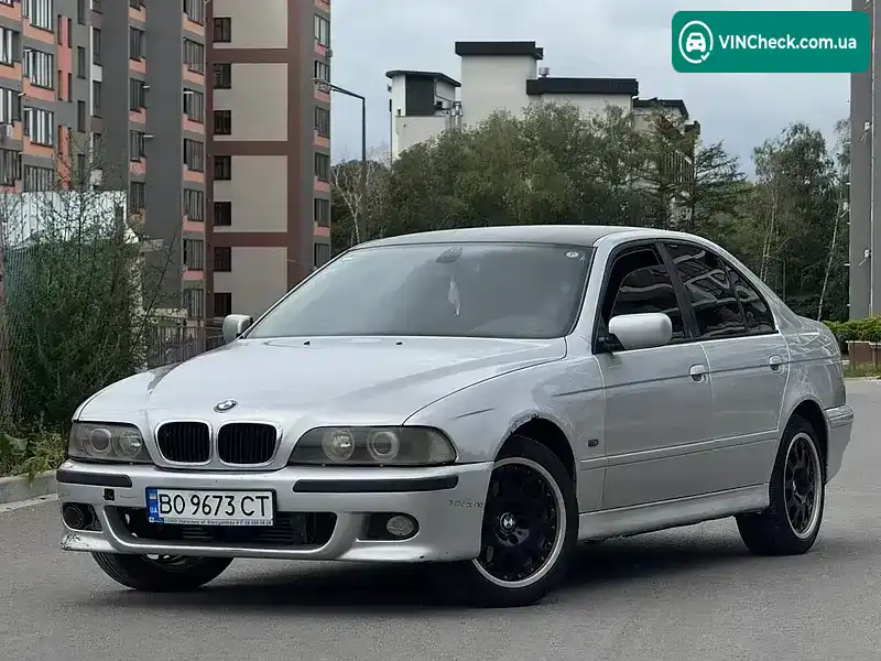 BMW 5 Series 2002, фото з оголошення 2 з 20, VIN WBADL710X0GV18198