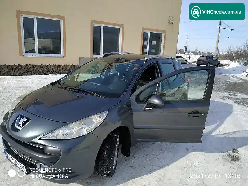 Peugeot 207 2007, фото з оголошення 2 з 19, VIN VF3WE5FWF34031531