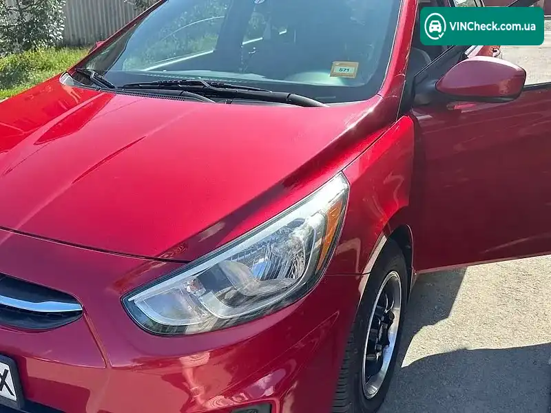 Hyundai Accent 2015, фото з оголошення 2 з 18, VIN KMHCT5AEXFU228306
