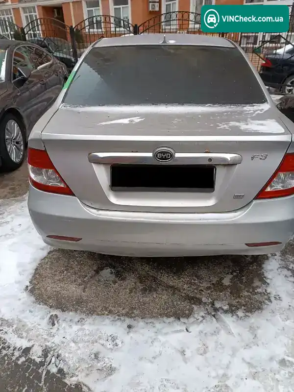 BYD F3 2013, фото з оголошення 2 з 13, VIN LGXC16DF2D0156870