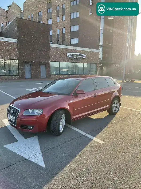 Audi A3 2007, фото з оголошення 2 з 20, VIN WAUZZZ8P78A043546