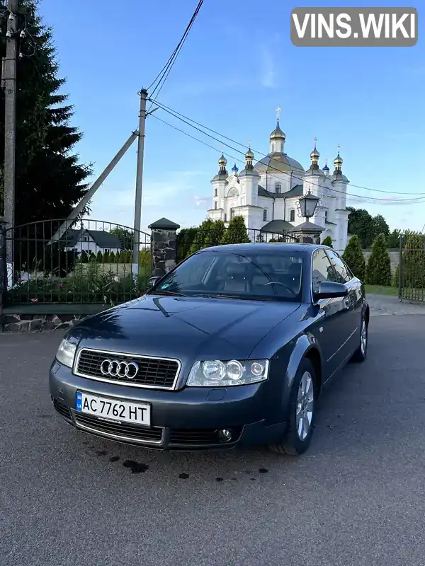 Audi A4 2001, фото з оголошення 1 з 15, VIN WAUZZZ8E62A172755