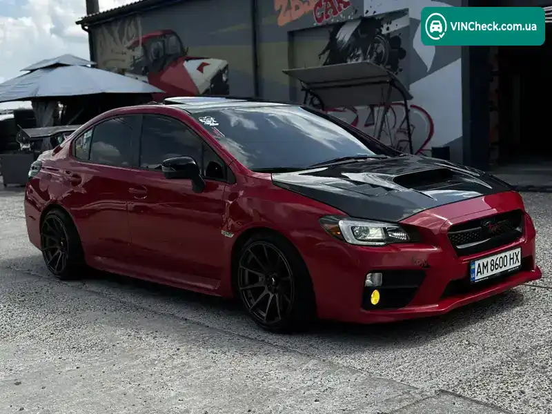Subaru WRX 2014, фото з оголошення 1 з 21, VIN JF1VA1G64F9817789