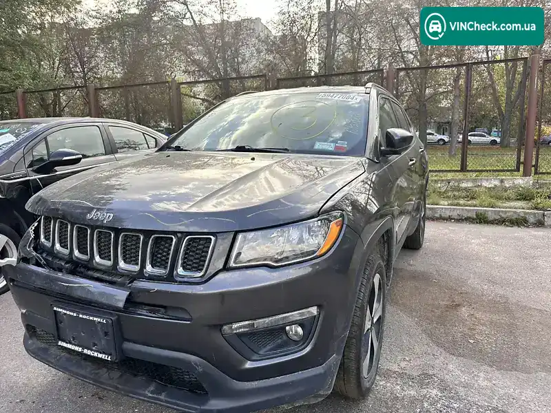 Jeep Compass 2018, фото з оголошення 1 з 20, VIN 3C4NJDBB7JT154802