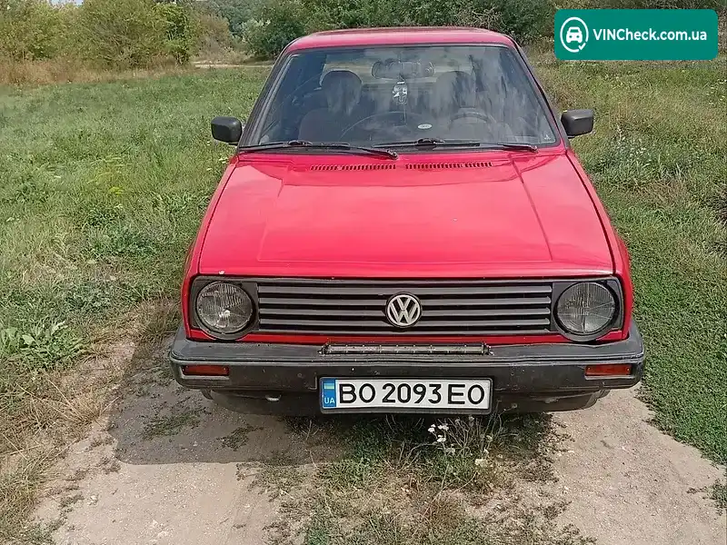 Volkswagen Gol 1986, фото з оголошення 1 з 20, VIN WVWZZZ19ZHW209064