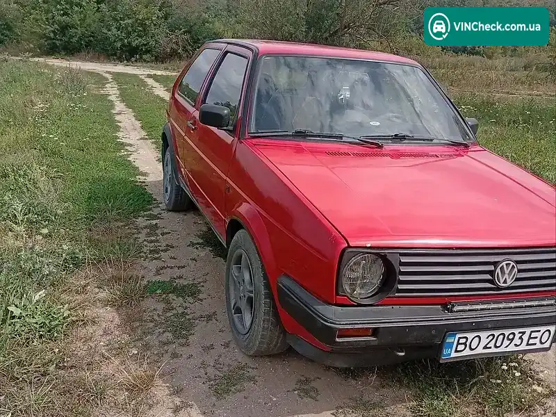 Volkswagen Gol 1986, фото з оголошення 2 з 20, VIN WVWZZZ19ZHW209064
