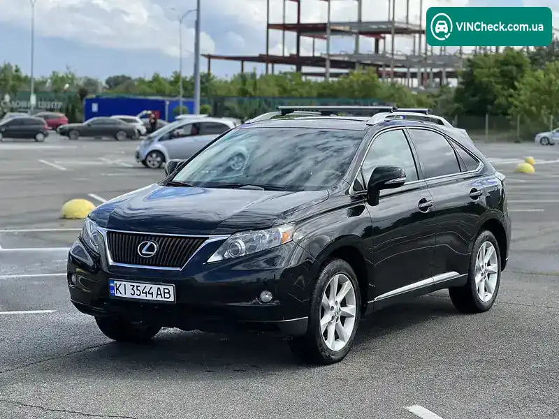Lexus RX 2010, фото з оголошення 1 з 20, VIN 2T2BK1BA4AC066407