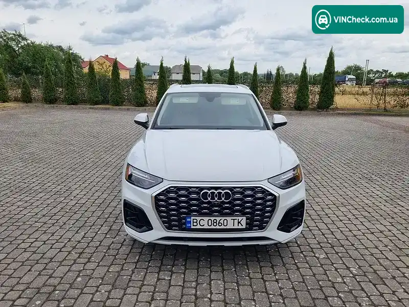 Audi Q5 2021, фото з оголошення 1 з 20, VIN WA1BAAFY2M2109637