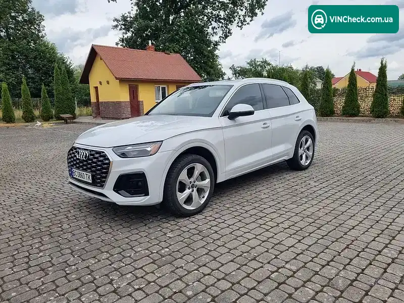 Audi Q5 2021, фото з оголошення 2 з 20, VIN WA1BAAFY2M2109637
