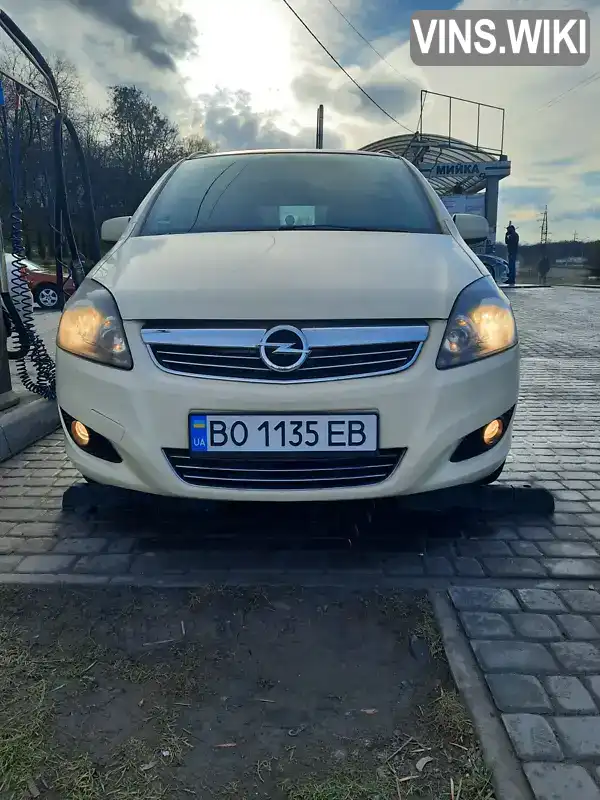 Opel Zafira 2013, фото з оголошення 1 з 17, VIN W0L0AHM75D2087542