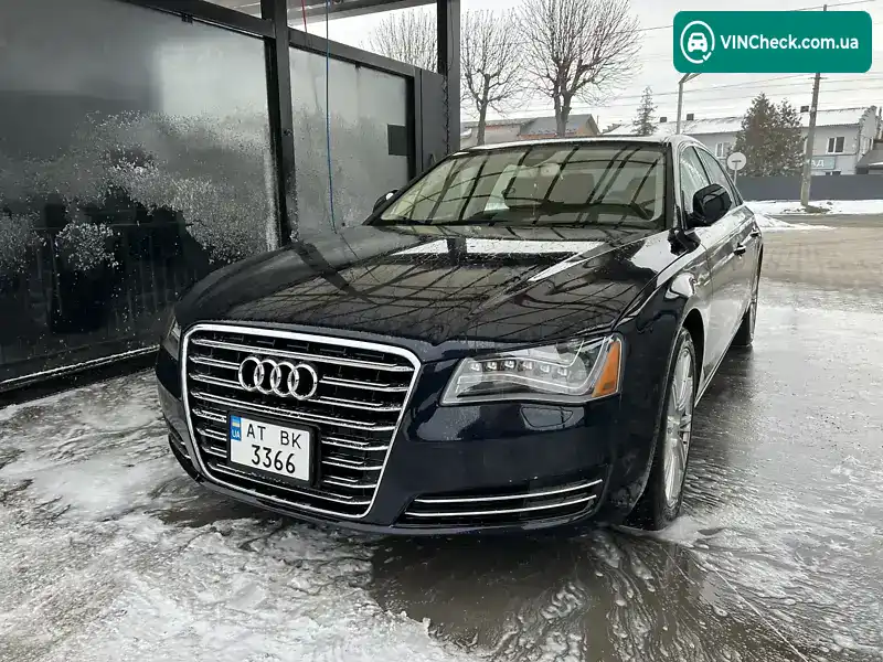 Audi A8 2012, фото з оголошення 1 з 19, VIN WAURVAFD3CN020434