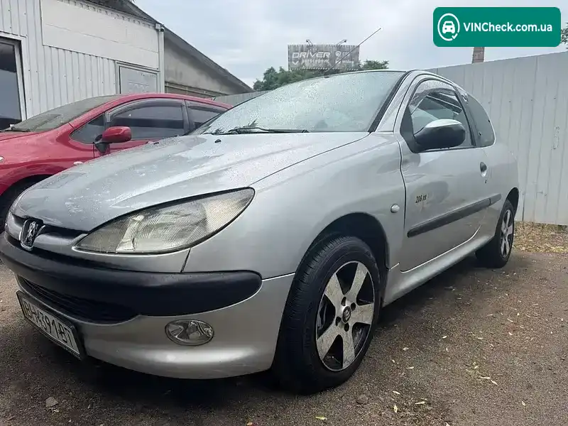 Peugeot 206 2002, фото з оголошення 2 з 20, VIN VF32CKFWR42734338