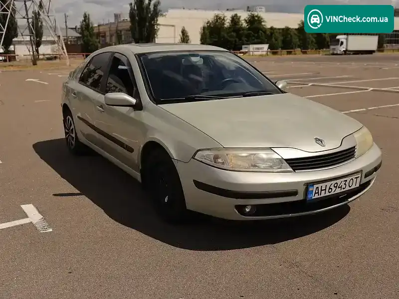 Renault Laguna 2002, фото з оголошення 2 з 14, VIN VF1BG0W0C27310602
