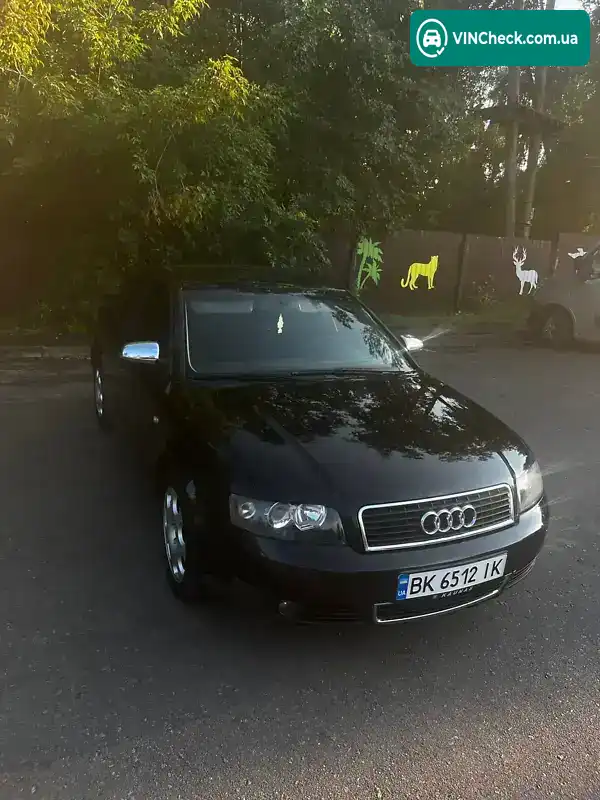 Audi A4 2002, фото з оголошення 2 з 21, VIN WAUZZZ8E42A230586