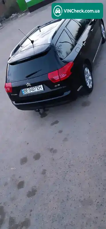 Citroen C5 2010, фото з оголошення 2 з 7, VIN VF7RWRHHAAL570876
