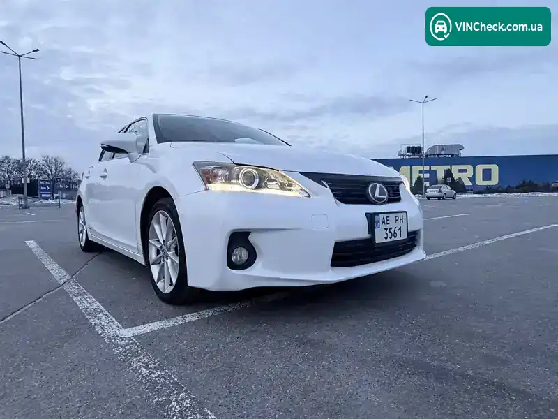 Lexus CT 2012, фото з оголошення 2 з 9, VIN JTHKD5BH2C2121133