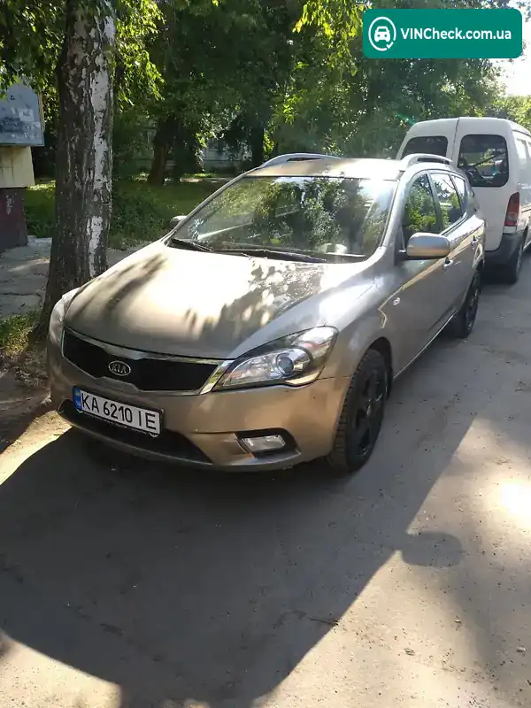 Kia Ceed 2011, фото з оголошення 2 з 14, VIN U5YHB816ACL211615