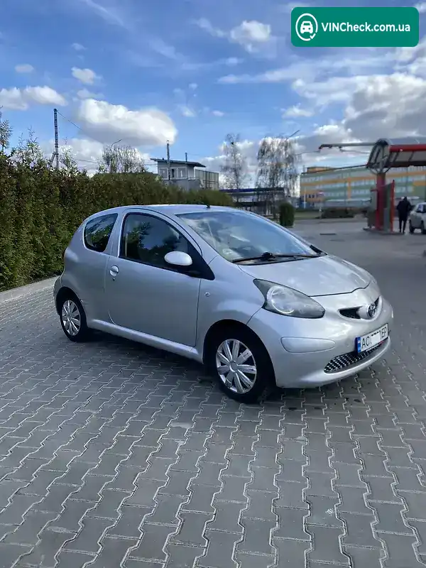 Toyota Aygo 2007, фото з оголошення 2 з 10, VIN JTDJG10C10N216104