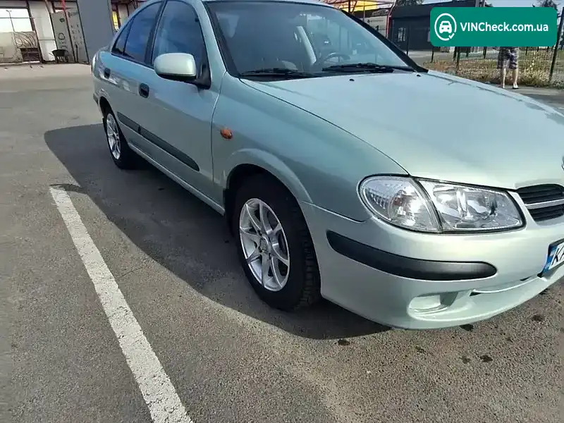 Nissan Almera 2002, фото з оголошення 2 з 18, VIN SJNBAAN16U0318989