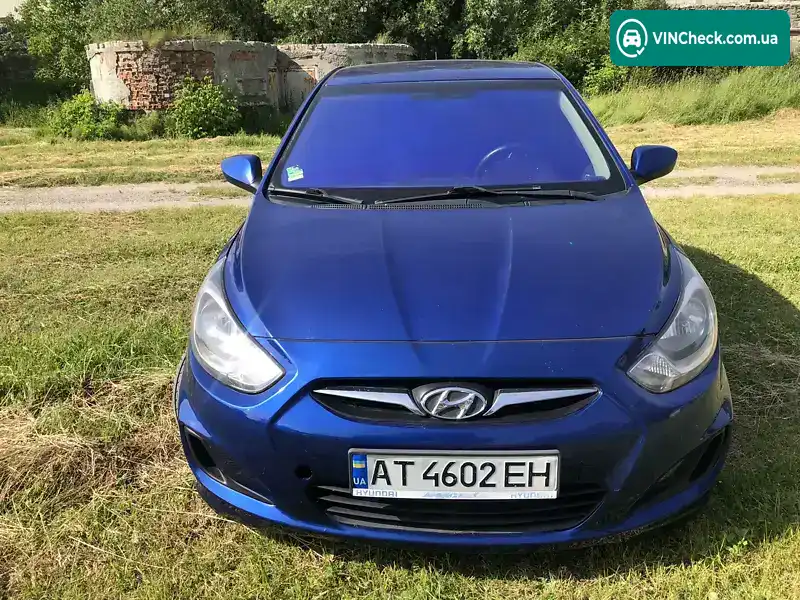 Hyundai Accent 2012, фото з оголошення 2 з 18, VIN Z94CT41CACR147989