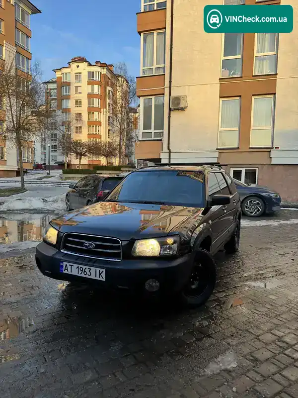 Subaru Forester 2004, фото з оголошення 1 з 11, VIN JF1SG5LR55G043775