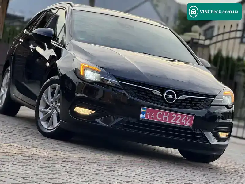 Opel Astra 2020, фото з оголошення 2 з 20, VIN W0VBE8EV6M8000708