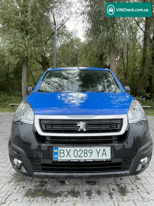 Peugeot Partner 2017, фото з оголошення 2 з 21, VIN VF37RZKYZHJ572483