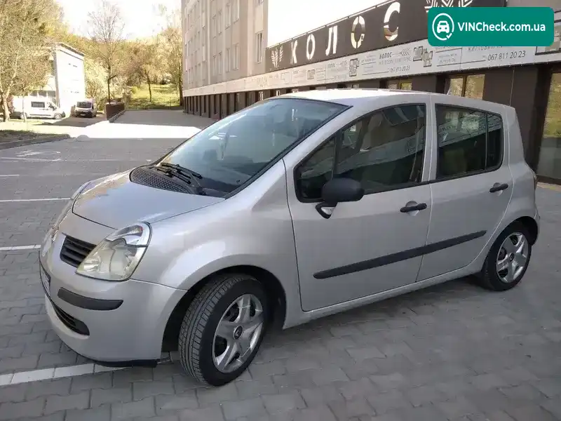 Renault Modus 2007, фото з оголошення 2 з 20, VIN VF1JP0CB538192186