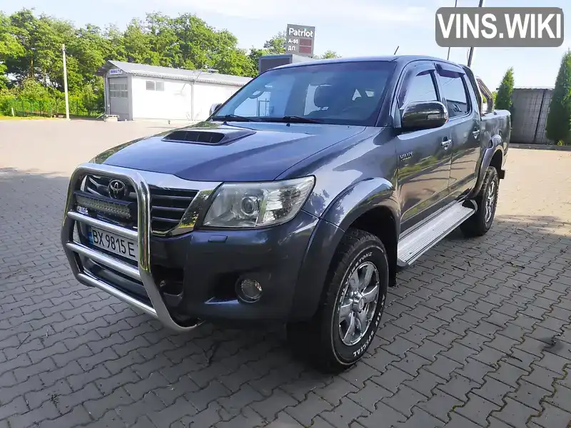 Toyota Hilux 2012, фото з оголошення 2 з 21, VIN MR0FR29G301016443