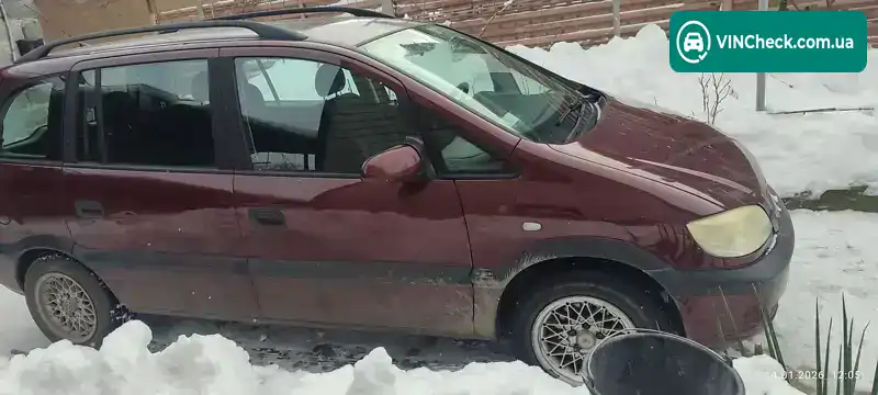 Opel Zafira 2002, фото з оголошення 1 з 9, VIN W0L0TGF7532121841