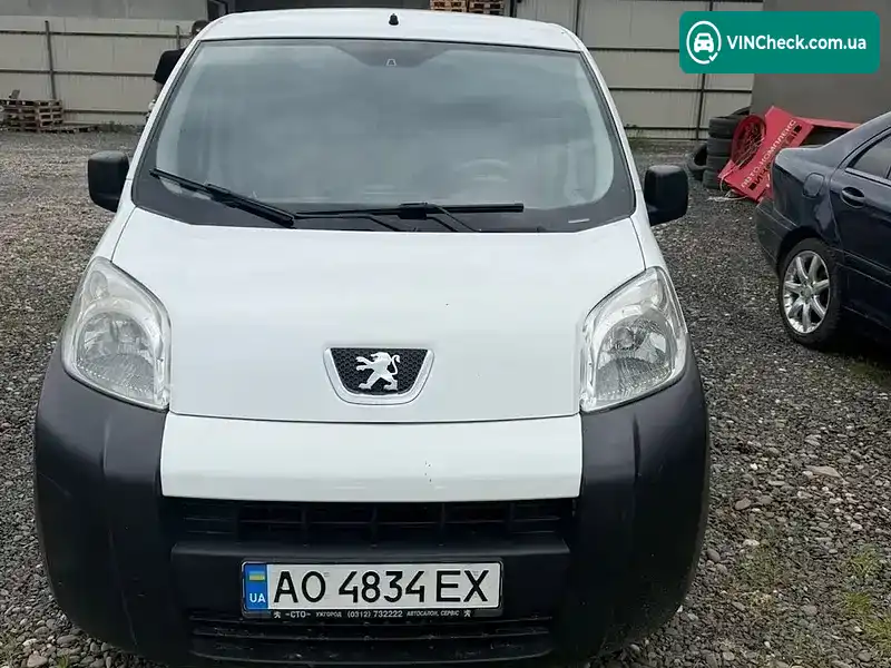 Peugeot Bipper 2008, фото з оголошення 1 з 12, VIN VF3AAKFVC84233359
