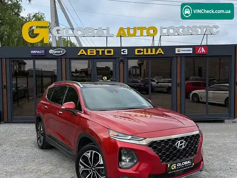 Hyundai Santa FE 2018, фото з оголошення 1 з 20, VIN 5NMS53AA7KH060623