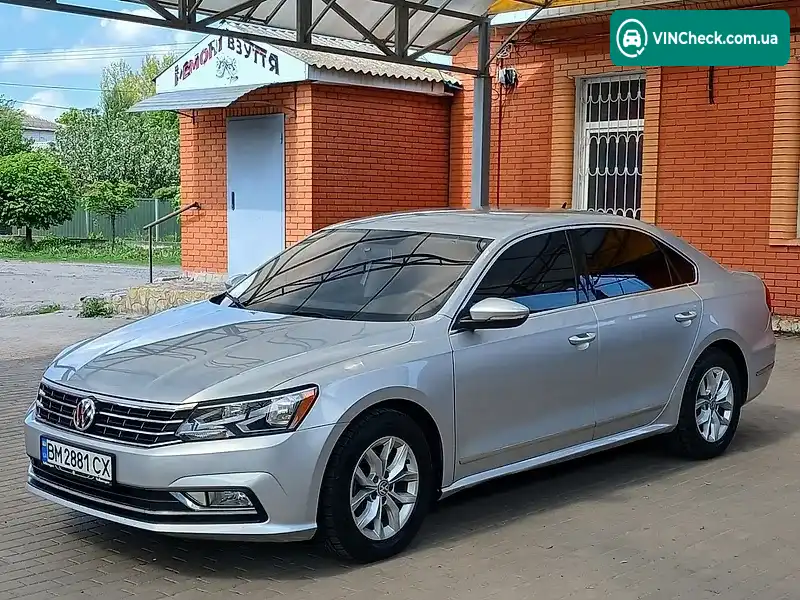 Volkswagen Passat 2016, фото з оголошення 1 з 10, VIN 1VWAT7A32HC028502